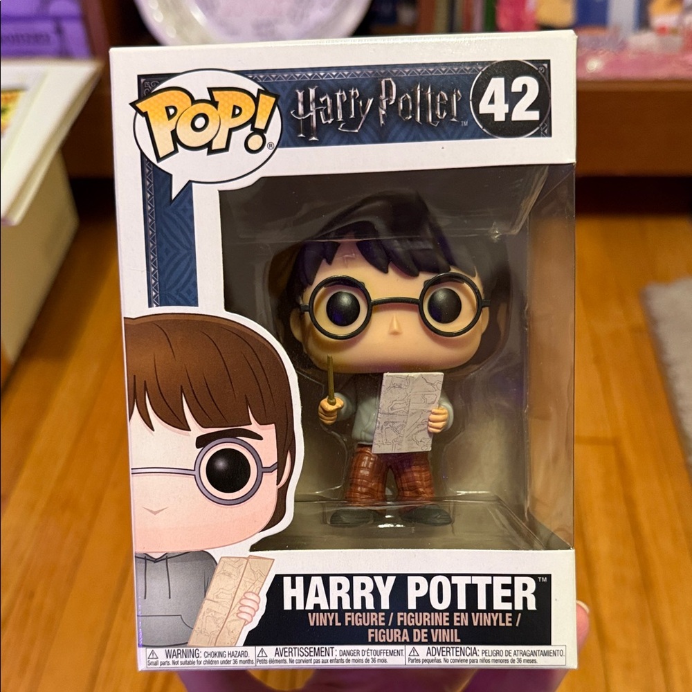 Funko Harry Potter Figure with Glasses and Map